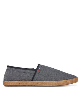 Tommy Hilfiger Tommy Hilfiger Espadrilles Hilfiger Chambray Espadrille FM0FM05391 Blau