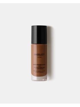 INGLOT INGLOT i korektor 2w1 Long-Lasting Velvet Podkład 727 Deep Neutral Golden