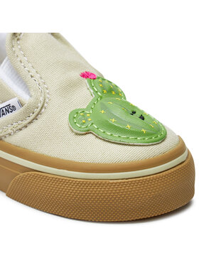 Vans Tenis Superge Slip-On V Cactus VN000CPSGRN1 Zelena