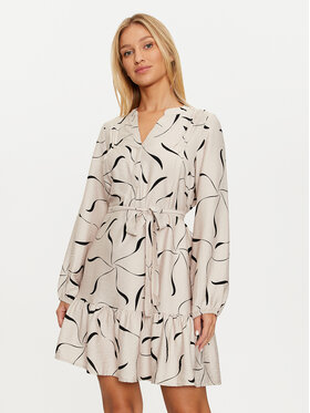 Vero Moda Vero Moda Ежедневна рокля Jessi 10317440 Бежов Regular Fit
