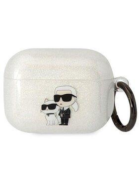 KARL LAGERFELD KARL LAGERFELD Etui na słuchawki AirPods Pro Przezroczysty