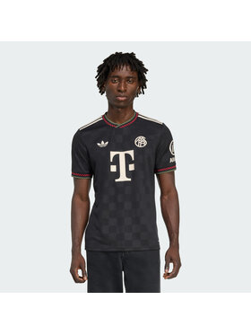 adidas adidas Koszulka techniczna FC Bayern 25/26 Third Jersey Czarny Slim Fit