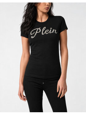 PHILIPP PLEIN PHILIPP PLEIN T-Shirt 31071 Černá Skin Tight Fit
