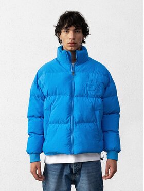 Jigga Wear Jigga Wear Kurtka puchowa Kurtka Puchowa Męska Niebieska Jigga Wear Star XXL Niebieski Regular Fit
