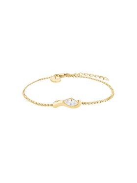 Rosefield Rosefield Bransoletka BOLD WAVE Złoty