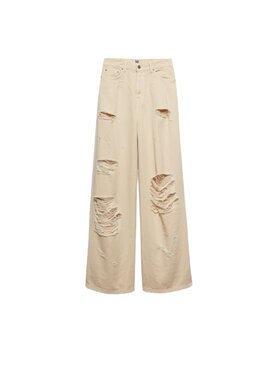 Aniye By Aniye By Jeans 185575 Beige Regular Fit