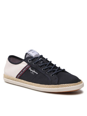 Pepe Jeans Pepe Jeans Espadryle Maui Tape Urban PMS10296 Granatowy