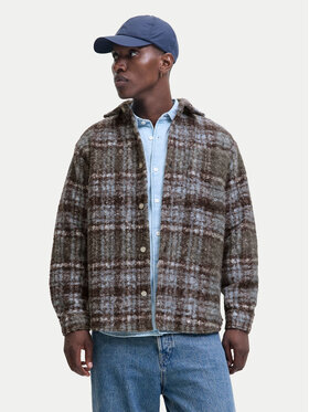 Jack & Jones Jack & Jones Giacca camicia Denver 12293835 Marrone Loose Fit
