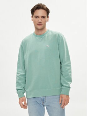 Lee Lee Sweatshirt Plain 112349100 Grün Regular Fit