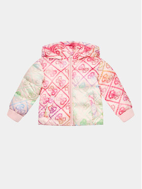 Guess Guess Prechodná bunda K3BL00 WCFM0 Ružová Regular Fit