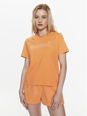Sprandi Sprandi T-shirt SP3-TSD031 Arancione Relaxed Fit