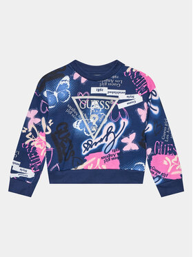Guess Guess Bluza K3BQ01 KAD73 Kolorowy Regular Fit