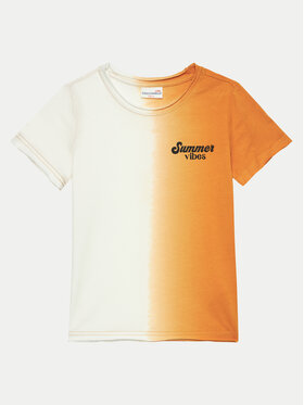 Coccodrillo Coccodrillo Tricou WC4143202HBK Portocaliu Regular Fit
