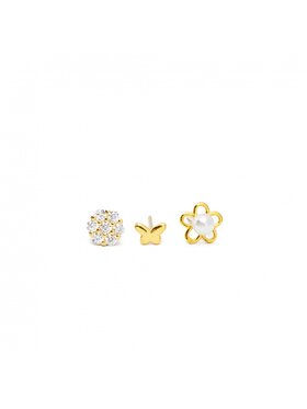 ANIA KRUK ANIA KRUK Piercing SMVKS0430Z Żółte złocenie