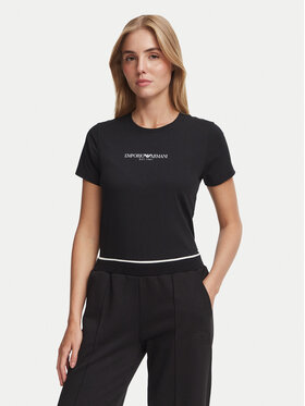 Emporio Armani Underwear Emporio Armani Underwear Tricou EW000408 AF27298 UC001 Negru Regular Fit