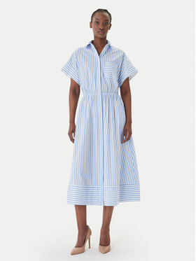 JOOP! JOOP! Srajčna obleka Donika 30101379 Svetlo modra Regular Fit