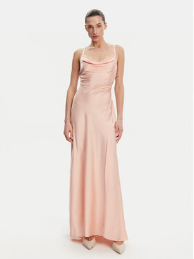 Guess Guess Abendkleid W5GT10 WF1T2 Korallenfarben Slim Fit