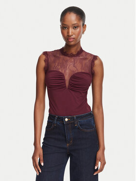 Rinascimento Rinascimento Body CFC0130488003 Bordeaux Slim Fit