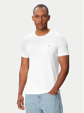 Tommy Jeans Tommy Jeans Komplet t-shirt majic﻿ 3 Pack DM0DM21579 Pisana Regular Fit