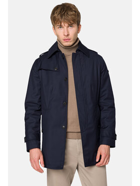 Lancerto Lancerto Płaszcz przejściowy Altea PC131223000012 Granatowy Regular Fit