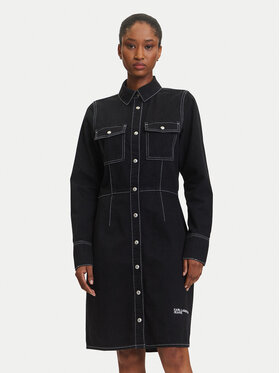 Karl Lagerfeld Jeans Karl Lagerfeld Jeans Farmer ruha A3W13015 Sötétkék Regular Fit