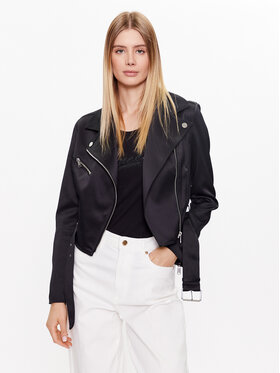 Guess Guess Moteriška striukė W3YL13 WFJ02 Juoda Slim Fit