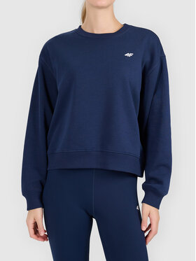 4F 4F Bluza 4FWMM00TSWSF2534-31S Granatowy Active Fit