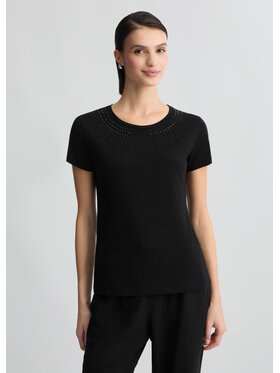 Liu Jo Liu Jo T-shirt TA5214JS003M9288 Nero Regular Fit