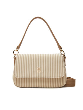 Tommy Hilfiger Tommy Hilfiger Ročna torba Poppy Summer Conv. Crossover AW0AW17166 Bež
