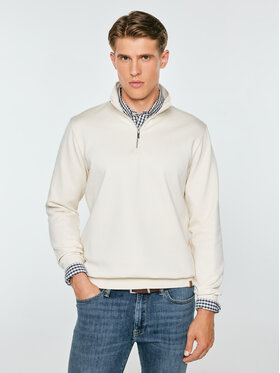 BIG STAR BIG STAR Bluza MARCELL Kremowy Basic Fit
