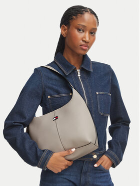 Tommy Jeans Tommy Jeans Geantă Tjw City Bucket AW0AW19062 Bej deschis