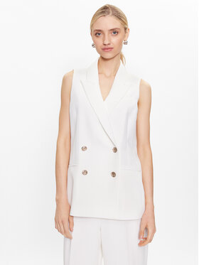 Ted Baker Ted Baker Anzugweste Llaylaj 270340 Weiß Regular Fit