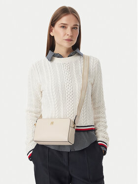 Tommy Hilfiger Tommy Hilfiger Kabelka Th Joy Camera Bag AW0AW19060 Krémová