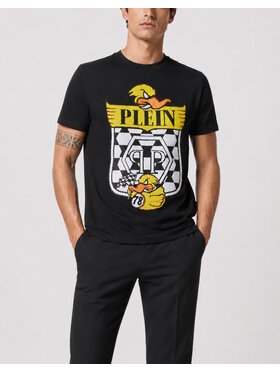 PHILIPP PLEIN PHILIPP PLEIN T-Shirt 31691 Černá Regular Fit