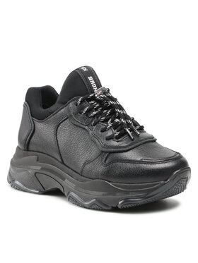Bronx Bronx Sneakersy 66167P-A Černá
