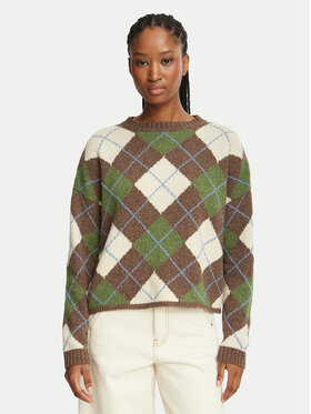 Weekend Max Mara Weekend Max Mara Πουλόβερ Vasaio 2625366252 Ανοιχτό καφέ Regular Fit