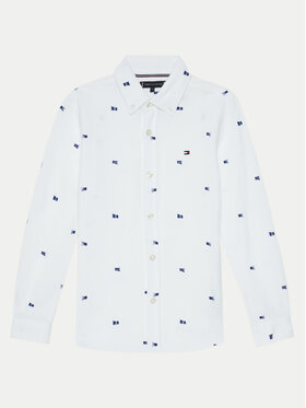 Tommy Hilfiger Tommy Hilfiger Košile KB0KB09594 Bílá Regular Fit