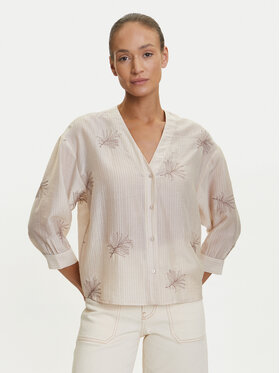 Tatuum Tatuum Koszula Rue T2509.078 Beżowy Relaxed Fit