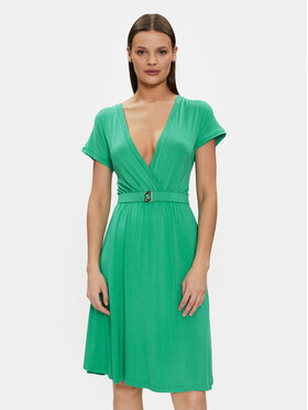 Liu Jo Liu Jo Haljina za svaki dan VA4112 JS360 Zelena Regular Fit