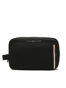 Tommy Hilfiger Tommy Hilfiger Kosmetinė Th Pique Washbag AM0AM11282 Juoda