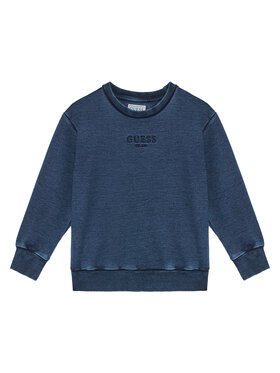 Guess Guess Bluza L5YQ06 KCYC0 Granatowy Relaxed Fit