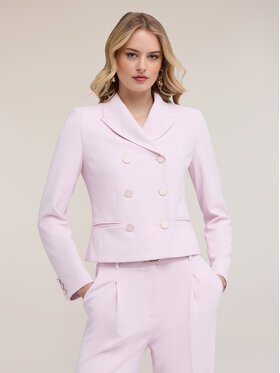 Motivi Motivi Giacca da abito Q050Q001066N006 Rosa Slim Fit