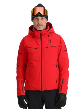 Spyder Spyder Kurtka narciarska Kurtka narciarska męska Spyder Monterosa Czerwony Regular Fit
