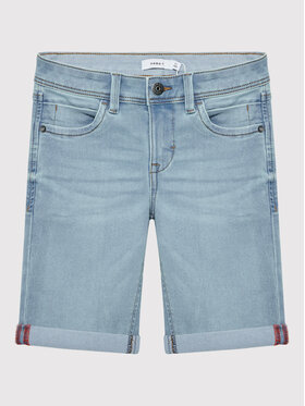 NAME IT NAME IT Džinsiniai šortai 13150022 Mėlyna Slim Fit
