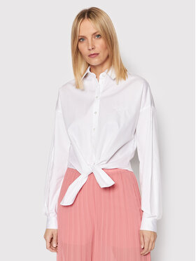 Guess Guess Košile W2GH61 WDXM0 Bílá Regular Fit