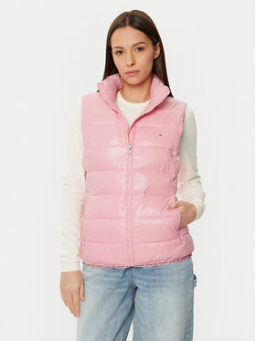 Tommy Jeans Tommy Jeans Αμάνικο Μπουφάν DW0DW19390 Ροζ Regular Fit