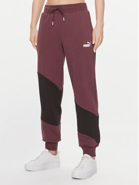 Puma Puma Donji dio trenerke Puma Power Cat 673978 Tamnocrvena Regular Fit