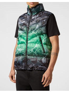 Plein Sport Plein Sport Kamizelka 397 Czarny Regular Fit
