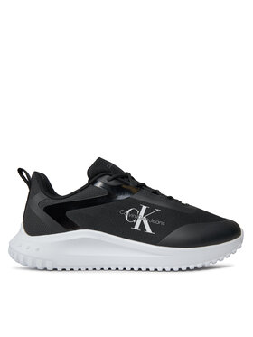 Calvin Klein Jeans Calvin Klein Jeans Sneakersy Eva Runner Low Lace Ml Mix YM0YM00968 Šedá