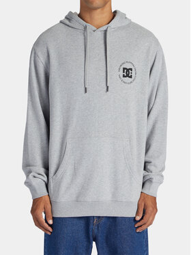 DC DC Majica dugih rukava Concrete Otlr ADYSF03113 Siva Regular Fit
